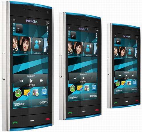 NOKIA X6 32GB  W.BLUE EDITION  NEW IN BOX