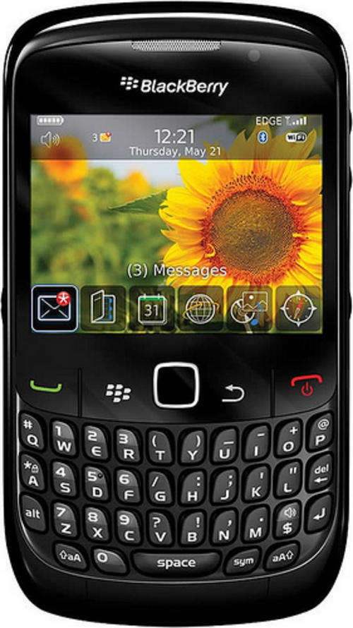 BlackBerry Curve 8520 Black Good Condition In Original Box