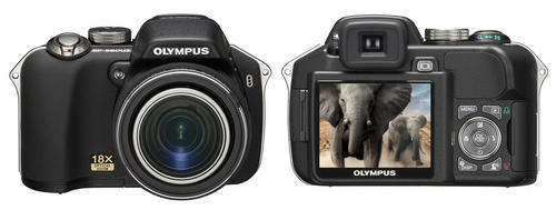 Olympus SP-560UZ Digital Camera With 8 MegaPixels and 18x Optical ZooM