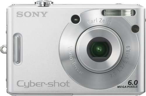 Sony Cybershot DSC-W30 6MP Digital Camera with 3x Optical Zoom