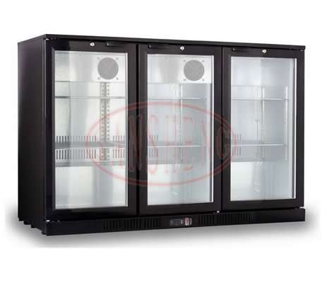 Back Bar Cooler 320 Litre Three  Door Can be Used Almost Anywhere