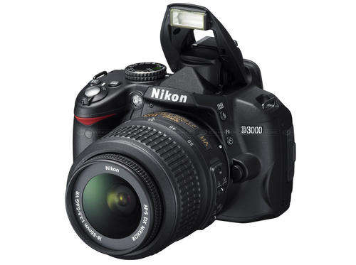 Nikon D3000 Digital Camera+Nikon 18-55mm ED DX Lens Kit+4GB Memory Card Excellent Condition