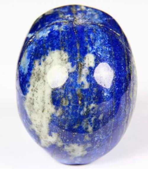 Lapis Lazuli Carved Crystal Skull