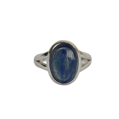Blue Kyanite Sterling Silver Ring