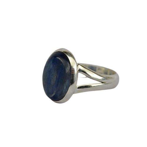 Blue Kyanite Sterling Silver Ring