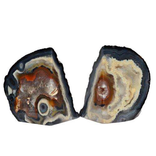 Natural Agate Bookends
