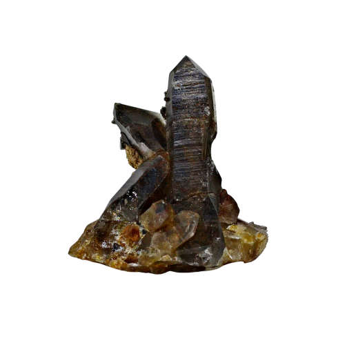 Smoky Quartz Cluster