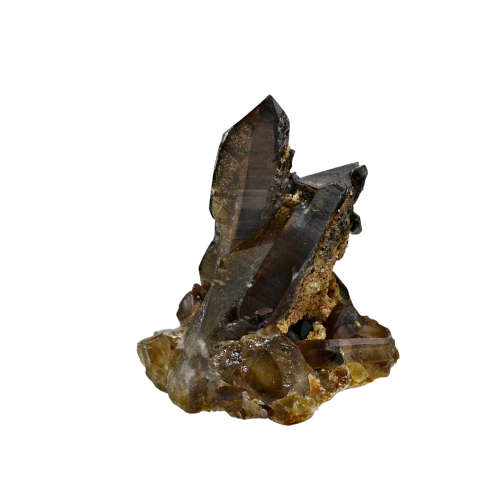 Smoky Quartz Cluster