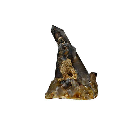 Smoky Quartz Cluster