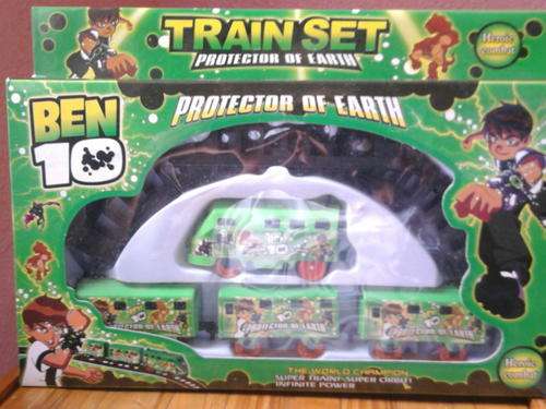 BEN 10 toy TRAIN SET