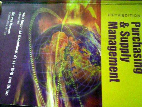 Purchasing & Supply Management  ( SAVE A HUGE 40 % )