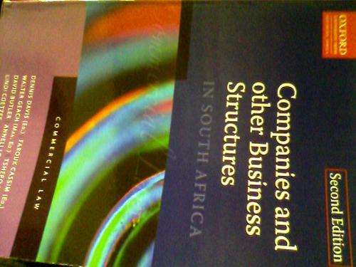 COMPANIES AND OTHER BUSINESS STRUCTURES IN SOUTH AFRICA