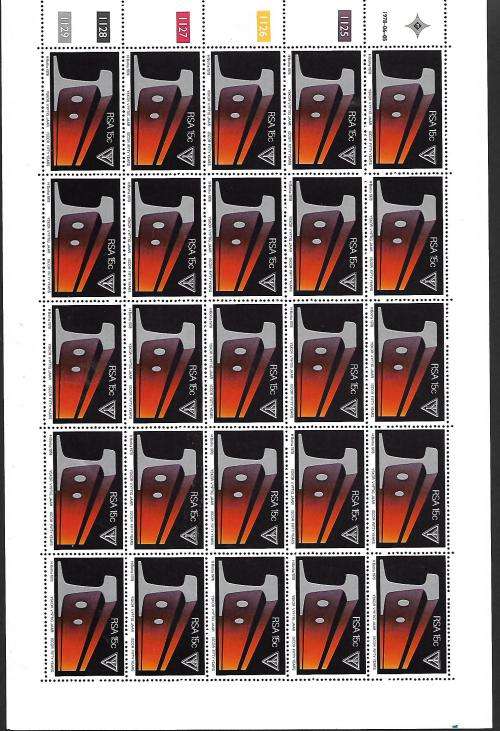 RSA 1977/78/80/81 COLLECTION OF FULL SHEETS