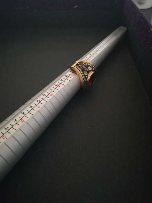 Stunning Gold Plated Fashion Ring