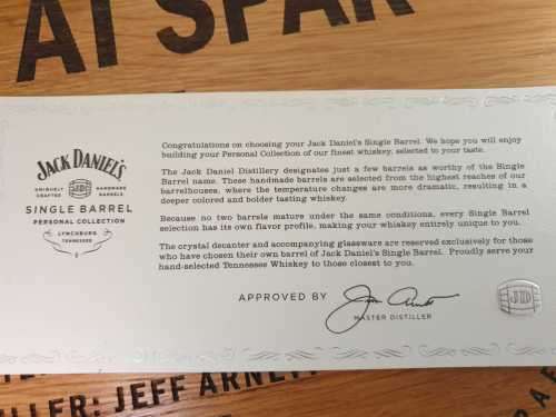 Limited Edition Jack Daniel's Tops Price