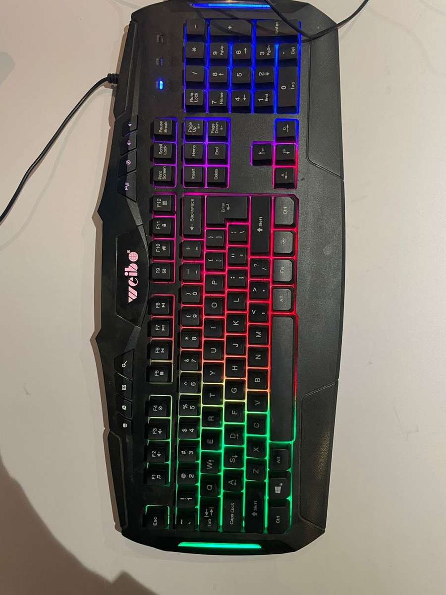 Gaming keyboard and mice