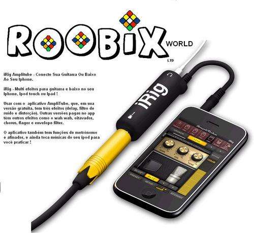 IK Amplitube iRig Guitar Amp iPhone iPod iPad NEW FxRig