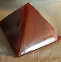 Amazing Solid Agate Pyramid - SIMPLY STUNNING