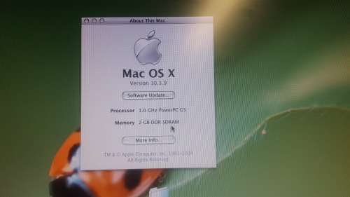 IMAC G5 21'' COMPUTER  3.0 HDD 500GB Desktop Computer 1.8 Ghz, White 2.0 GB ram