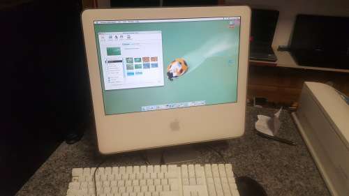 IMAC G5 21'' COMPUTER  3.0 HDD 500GB Desktop Computer 1.8 Ghz, White 2.0 GB ram
