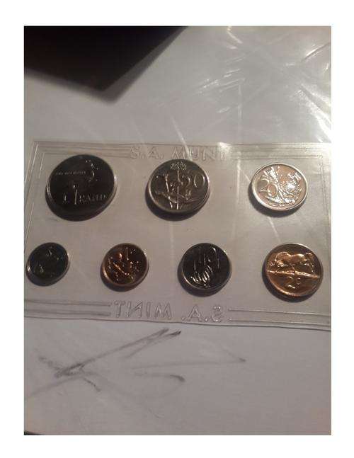 1988 UNCIRCULATED COIN SET - AS ISSUED BY SA MINT #1