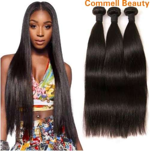 Brazilian Hair Wig Straight 16 inch with 3 Way Closure. 12A