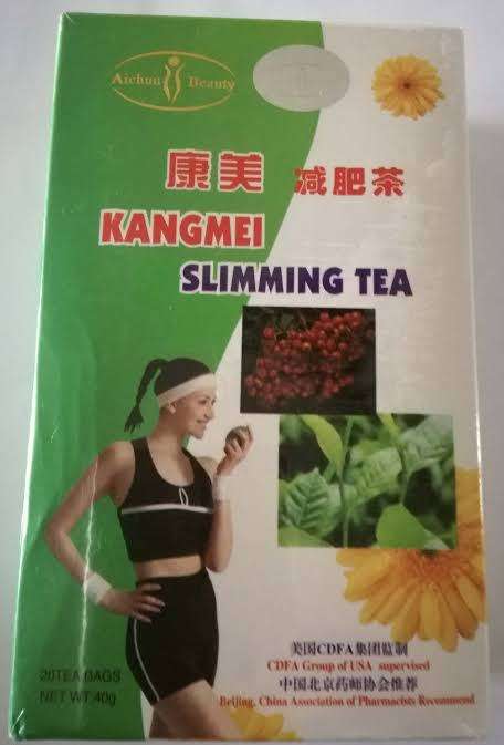 2 Kangmei Slimming Tea box,  lose body weight, burn Stubborn Fats and slim body fat up 5kg,