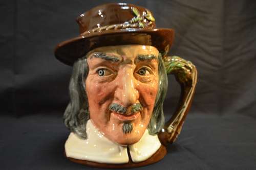 ROYAL DOULTON CHARACTER JUG - LARGE - IZAAK WALTON D6404