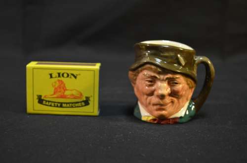 ROYAL DOULTON CHARACTER JUG - MINIATURE - PADDY D6042