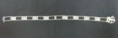 Silver (800) Dragon chain-link belt
