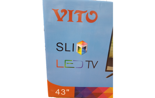 BRAND NEW BOXED -VITO - SLIM TV - LED - 43 INCH TV