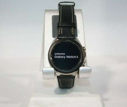 Samsung Galaxy Watch 3 - 41mm - Mystic Silver -WiFi Bluetooth GPS Smartwatch - Very Good Condition