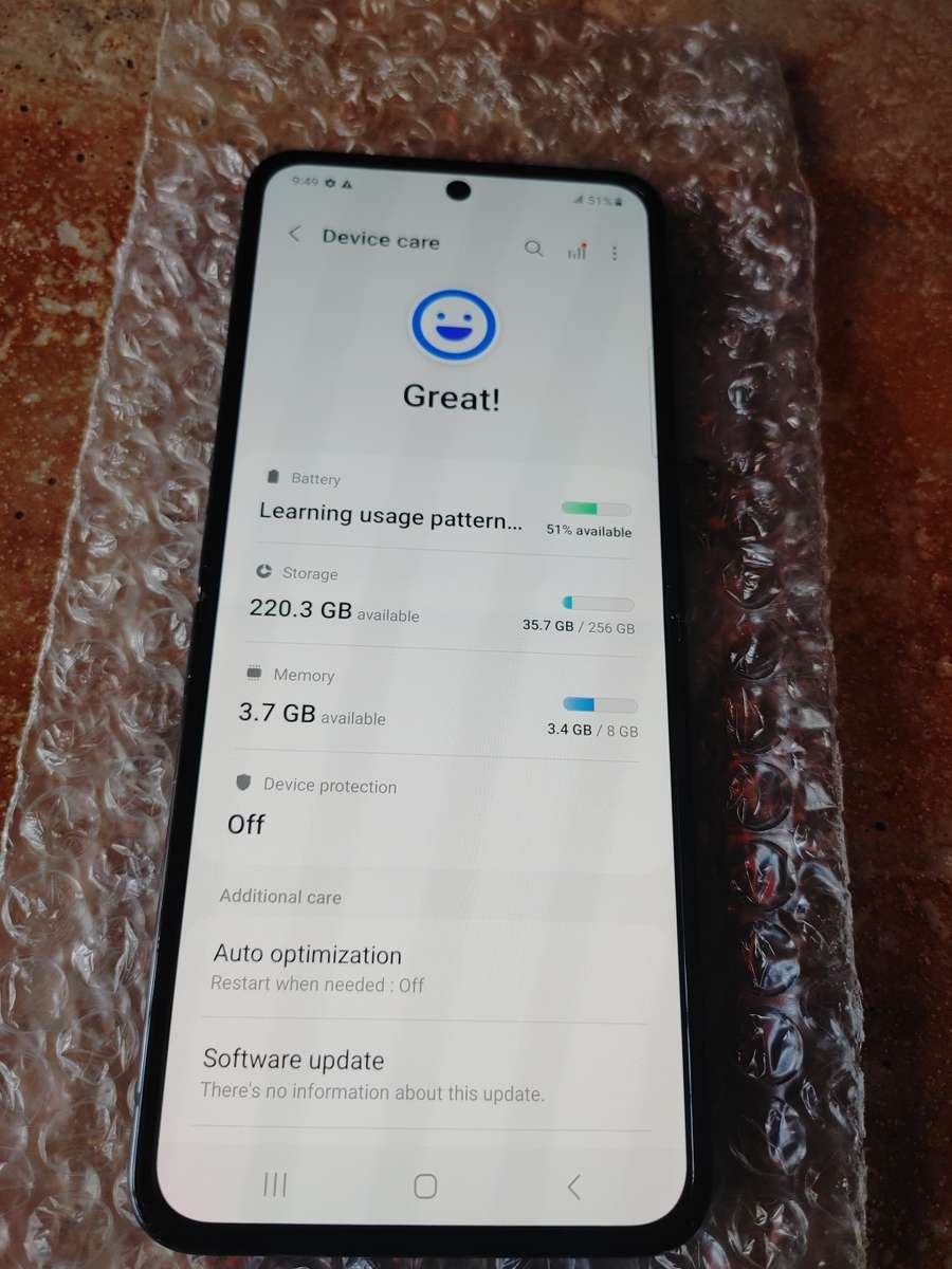 Samsung Galaxy - FLIP 4 - 5G - 256GB - All Networks - Graphite - EXCELLENT CONDITION