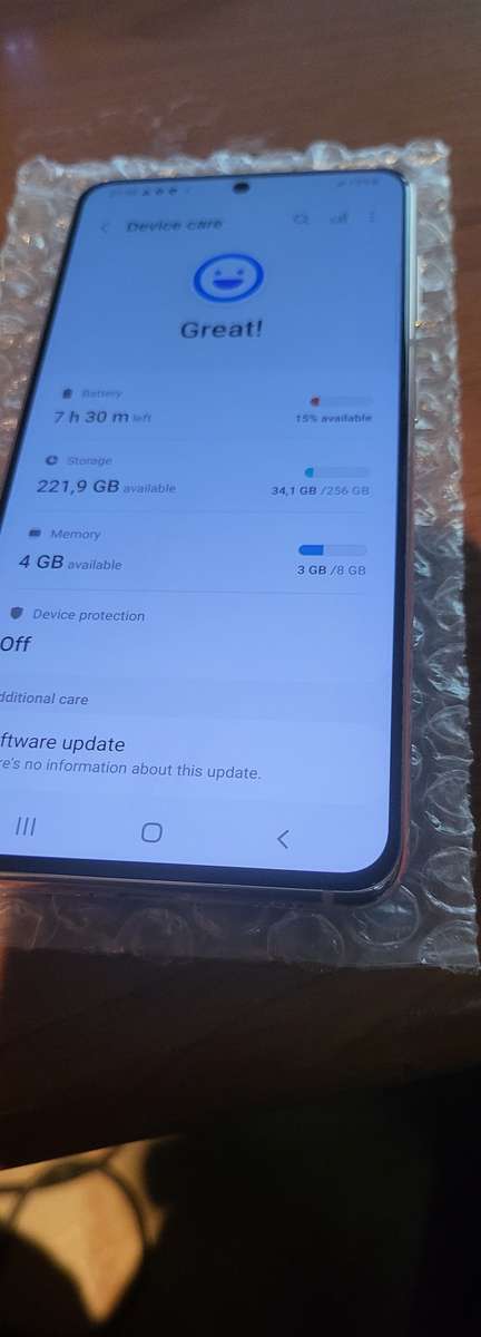 Samsung Galaxy - S21 - 5G - 256GB - Dual Sim - All Networks - Phantom Violet - Very Good Condition