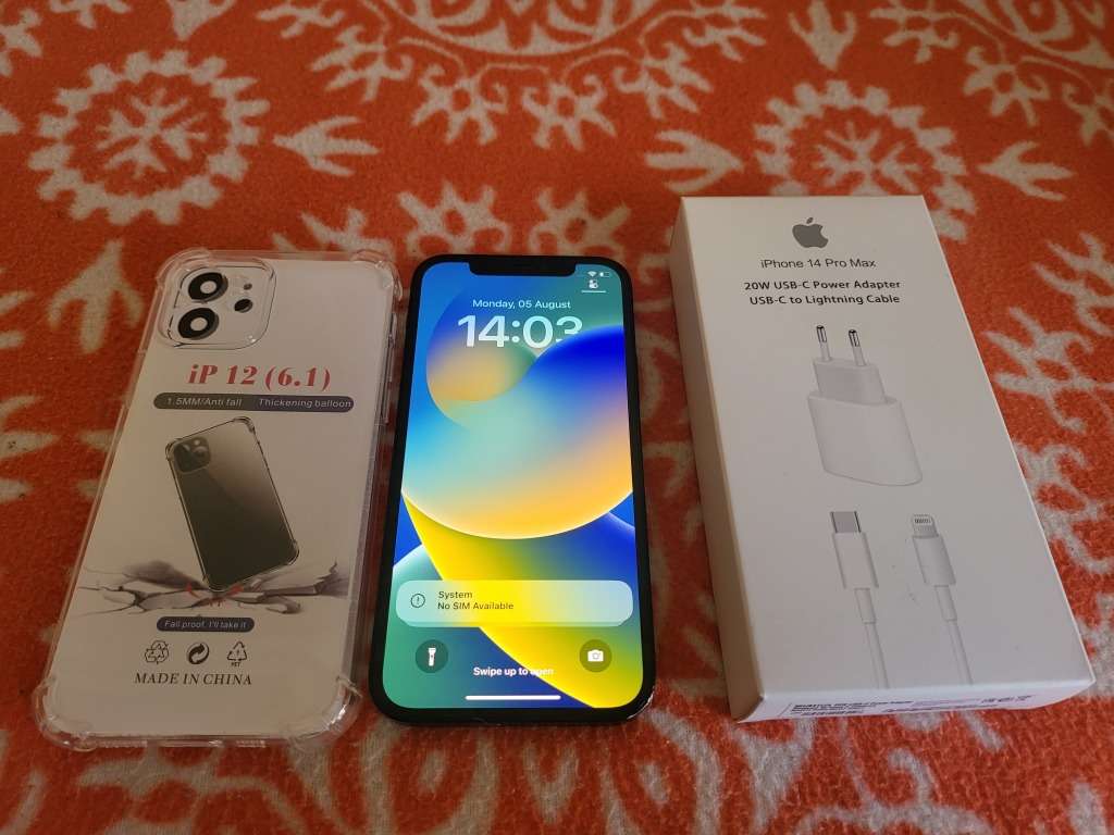 iPhone 12 - Blue - 64GB - Excellent Condition - With Extras