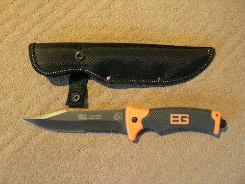 COLUMBIA 2019A DAGGER SERRATED WITH SHEATH