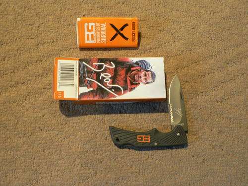 "GERBER" Bear Grylls Compact Scout foldable knife