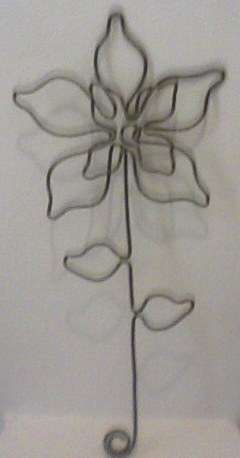 Rustic Wire Designer Flowers for Decoration