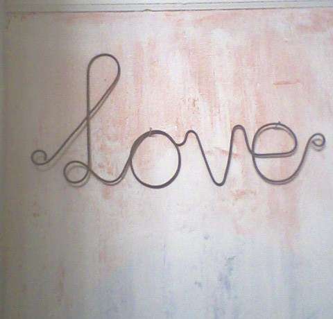 Rustic Wire Words