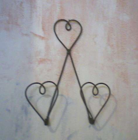 Heart Calender Holder/recipe book holder/picture holder - or anything you like!