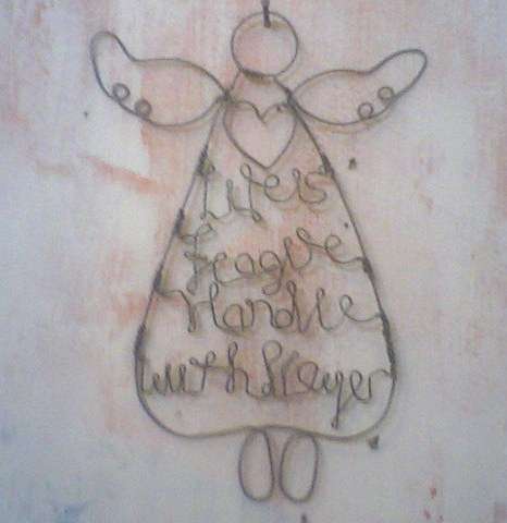 Designer Angel with a message!  Stunning!