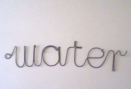 Rustic Wire Words