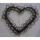 Rustic Wire Designer Heart for Decoration