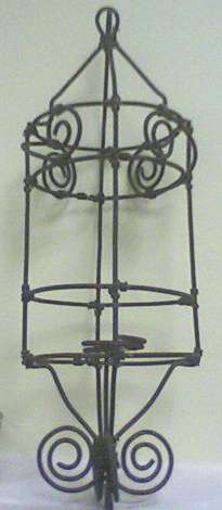 Rustic hanging Lantern - wonderful decoration in the garden!