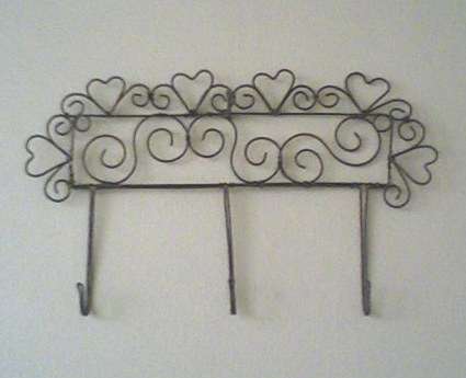 NEW! NEW! Rustic Wire - absolutely stunning - dainty hook- new design!