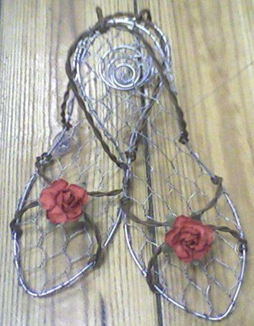 Super cheeky high heel shoes with rose motif- too cute for words!