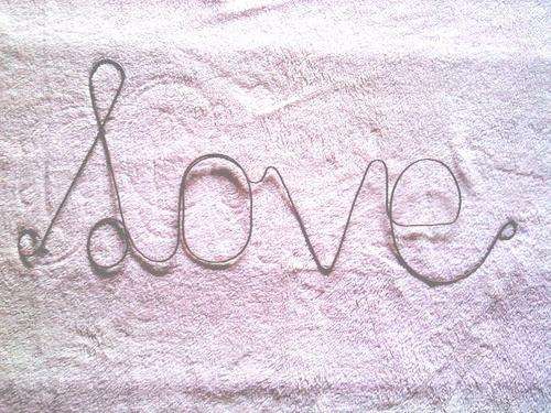 Rustic Wire Words