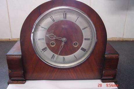 LOVELY SMITHS ENFIELD MANTLE CLOCK WORKING
