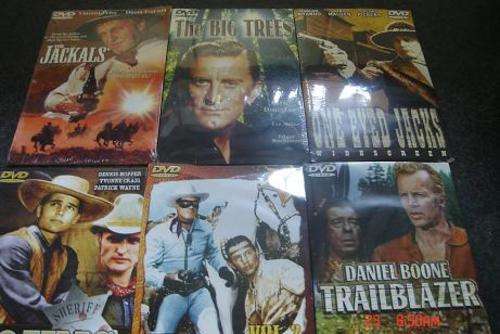 6 CLASSIC WESTERNS NOW ON DVD