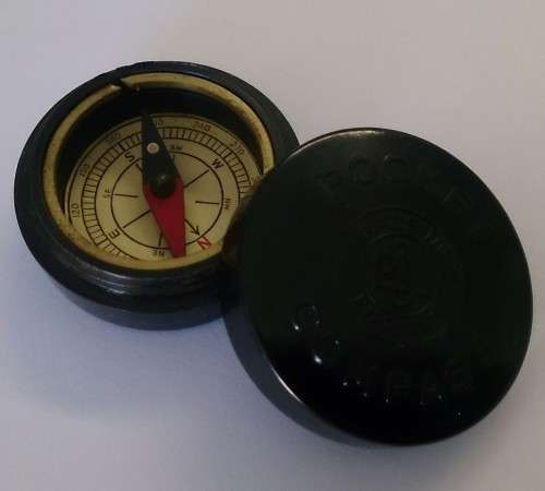 Vintage ESL Pocket Compass C1940/50s Era